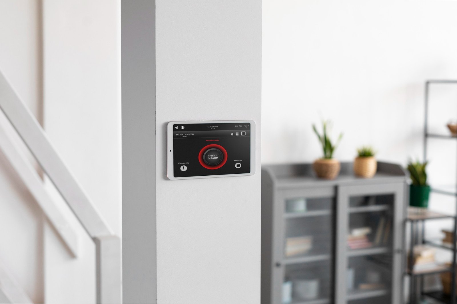 Système de sécurité connecté installé dans un logement géré par MALoc Immo